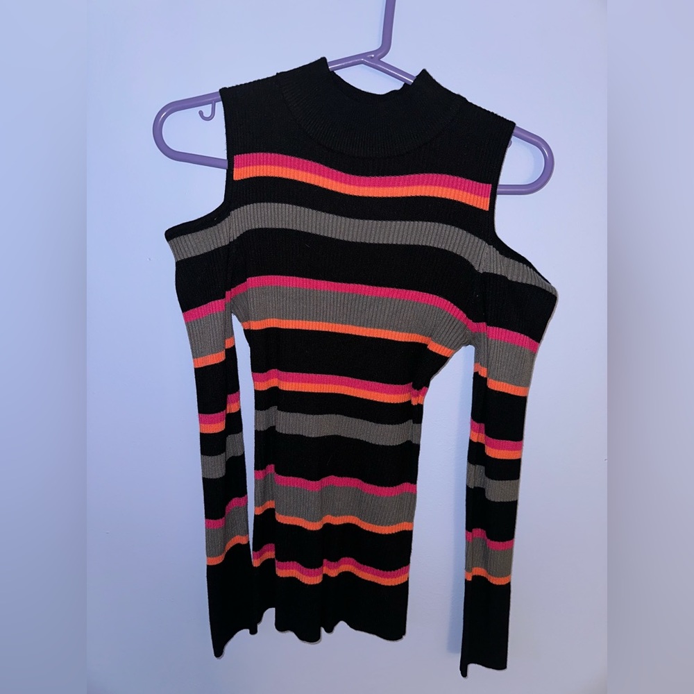 Long-sleeve Striped Sweater